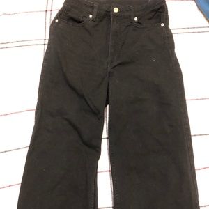 High rise flared jeans